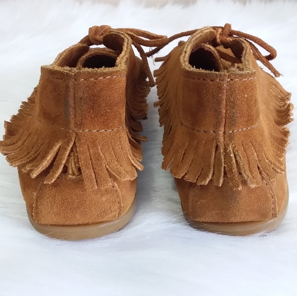 ☆☆SOLD☆☆ Minnetonka Short Ankle Boot Moccasins - Picture 3 of 8